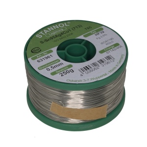Tinol žica za lemljenje 0.5mm 250gr STANNOL PBF