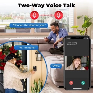 Tuya Pametno WiFi Video Zvono za Vrata sa Kamerom - Img 2