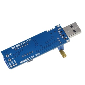 USB Podesivi DC-DC Buck-Boost Pretvarač Napona 1.2V-24V sa Displejom - Step-up/Step-down Modul - Img 5