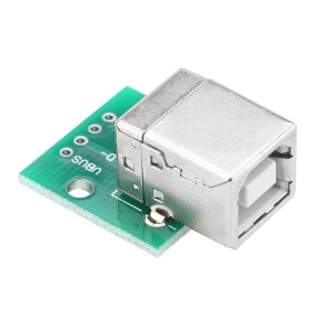 USB Tip-B Ženski na DIP 4-pin Adapter Pločica 2.54mm - Breakout Modul - Img 6