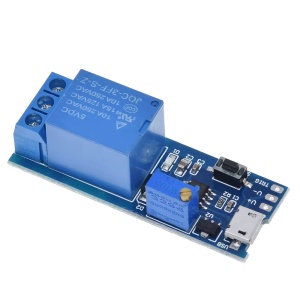 Vremenski Relej Tajmer Modul 5V-30V sa Odloženim Gašenjem i Micro USB 0-24s - NO i NC kontakti - Img 5