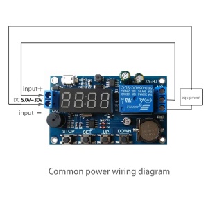 Vremenski Relej Tajmer Modul sa LED Displejem i RTC Satom 5V-60V - Img 6