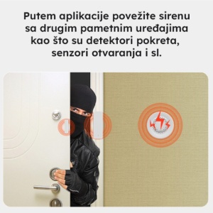 Wi-Fi smart alarmna sirena - Img 2