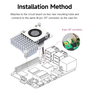 Zvanični Raspberry Pi 5 Active Cooler – Kuler i hladnjak za RPi5 - Img 2