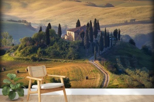 Fototapet Apus in Toscana - Img 3