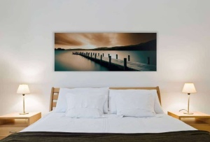 Tablou Canvas Debarcader 57 x 150 cm GCN21745 - Img 2
