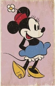 Tablou Minnie Mouse Deco Panel 60x90cm