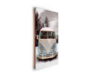 Tablou Volkswagen Blue Deco Panel 60x90cm - Img 3