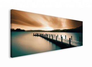 Tablou Canvas Debarcader 57 x 150 cm GCN21745 - Img 3