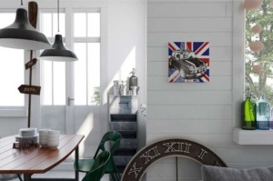 Tablou Union Jack Deco Block 40 x 40cm - Img 2