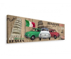Tablou Viata Italiana Deco Block 40 x 118cm - Img 3