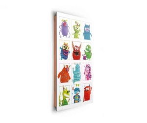 Tablou 12 monstruleti Deco Panel 60x90cm - Img 3