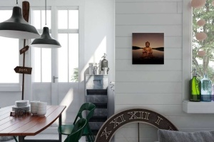 Tablou Buddha Calm Deco Block 40 x 40 - Img 2