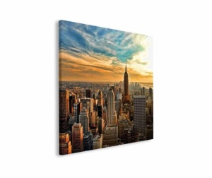 Tablou Manhattan Priveliste Deco Block 90 x 90cm - Img 3