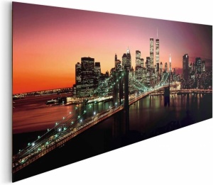 Tablou New York Brooklyn Bridge Deco Panel 52x156cm - Img 3