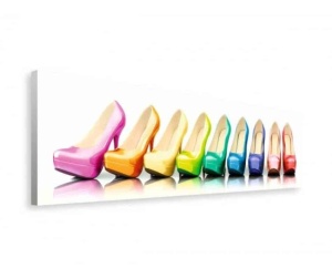 Tablou Pantofi Colorati Deco Block 40 x 118cm - Img 3