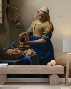 Fototapet Laptareasa - Johannes Vermeer