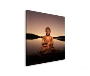 Tablou Buddha Calm Deco Block 40 x 40 - Img 3
