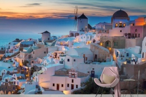 Fototapet Panorama catre Grecia