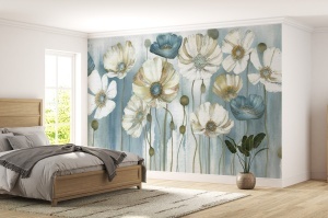Fototapet Acuarele Florale