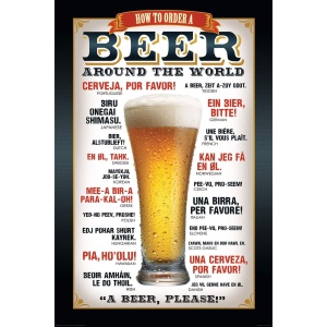 Maxi Poster Bere va rog A35/68 - 91.5 x 61cm - Img 1