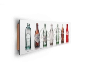 Tablou Evolutia Coca Cola Deco Panel 30 x 90 cm - Img 3