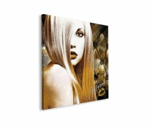 Tablou Je T'Aime Deco Block 90 x 90cm - Img 2