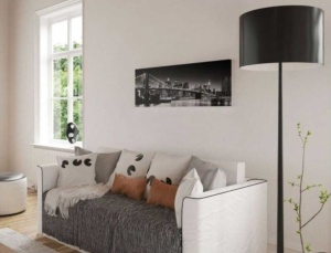 Tablou New York Brooklyn Deco Block 40 x 118cm - Img 2