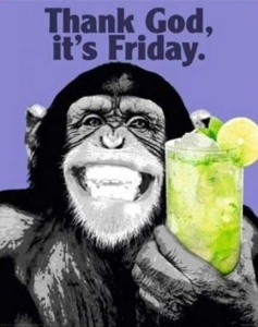 Tablou The Chimp Friday Deco Panel 40x50cm