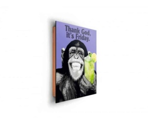 Tablou The Chimp Friday Deco Panel 40x50cm - Img 3