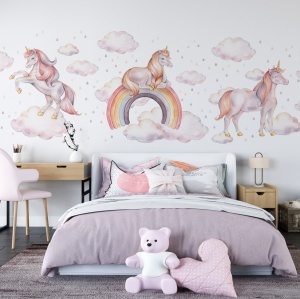 Tapet Unicorni pe Norisori
