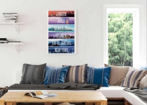 Tablou Capitale Deco Panel 60x90cm - Img 2