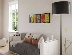 Tablou Five Cans Deco Block 40 x 118cm - Img 2