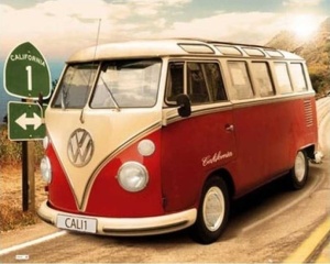 Tablou Volkswagen Camper Deco Panel 40x50cm
