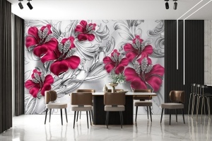 Fototapet Bijuterii Florale