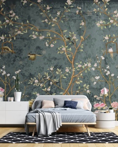Fototapet Chinoiserie Pasari