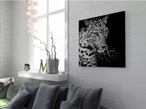 Tablou Leopard Deco Block 90 x 90cm - Img 2