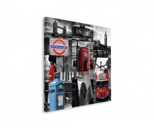 Tablou Londra Deco Block 40 x 40cm - Img 3