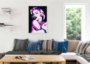 Tablou Marilyn Monroe Deco Panel 60x90cm - Img 2