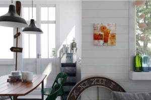 Tablou Tequila Sunrise Deco Block 40 x 40cm - Img 4