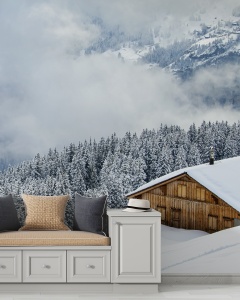 Fototapet Cabana In Zapada