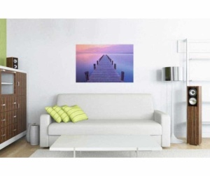 Maxi Poster Jetty - ponton in ceata A35/67 - 91.5 x 61cm - Img 2