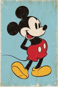 Tablou Mickey Mouse Deco Panel 60x90cm