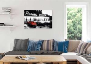 Tablou Rosie's Diner Deco Panel 60x90cm - Img 2