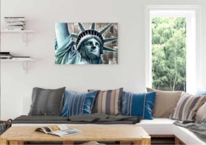 Tablou Statuia Libertatii Deco Panel 60x90cm - Img 2