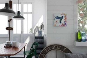 Tablou Colibri Deco Block 40 x 40cm - Img 2