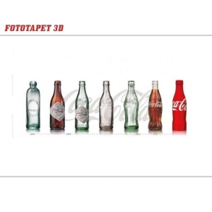 Tablou Evolutia Coca Cola Deco Panel 30 x 90 cm