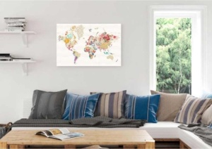 Tablou World of Patterns Deco Panel 60x90cm - Img 2