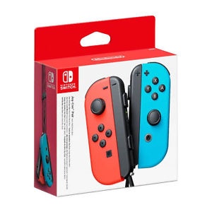 Gamepad Joy-Con Pair - Neon Red & Neon Blue