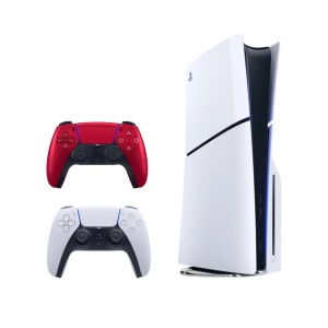 Konzola Sony Playstation 5 PS5 1TB Slim CD/DISC + Dualsense Cosmic Red